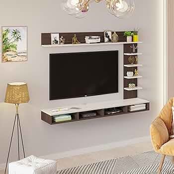 BLUEWUD Primax Plus Large Engineering Wood Wall Mount TV Entertainment ...