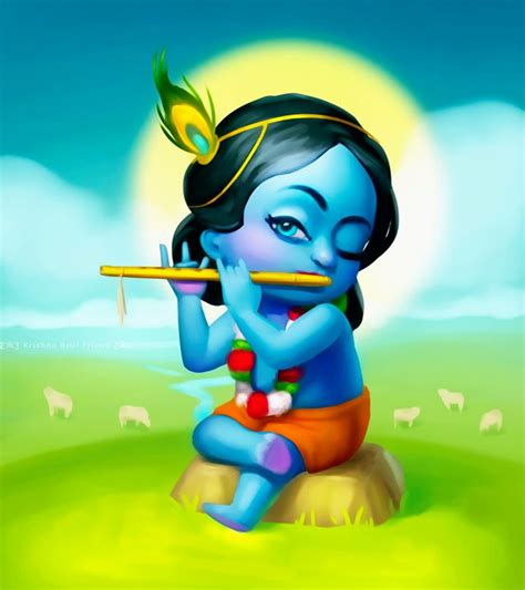 Animated Krishna Wallpapers - Top Free Animated Krishna Backgrounds ...