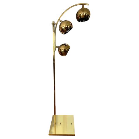 Mid Century Arc Floor Lamp For Sale at 1stDibs