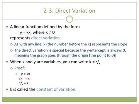 Image result for Function with Direct Variation