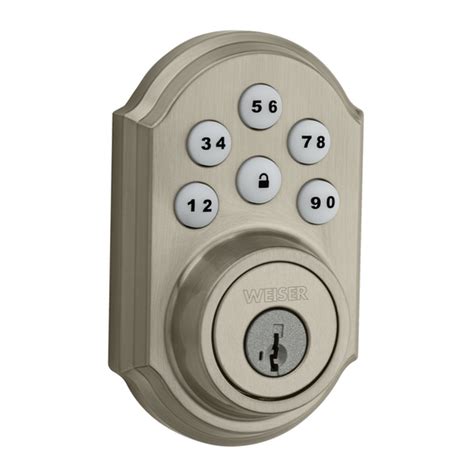 Image result for Weiser Programming Lock Instructions