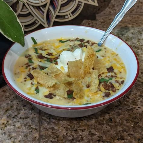 [OC] Homemade Chicken Tortilla Soup with Wagyu Beef Tallow Fried ...