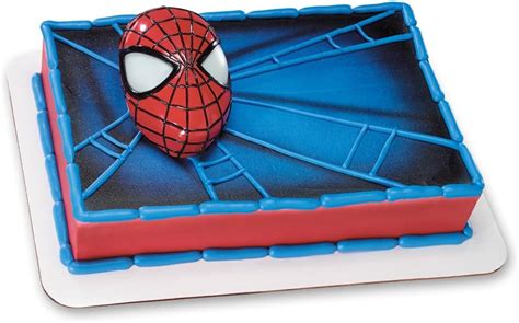 Buy Decopac SpiderMan Light Up Eyes DecoSet Cake Topper Online at ...
