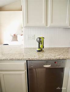 Beadboard For Backsplash by 30 Beadboard Kitchen Backsplash Tutorial Ella Beadboard For Backsplash