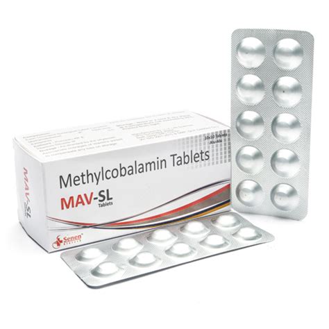 Mav SL - Methylcobalamin Tablets - Senen Biotech