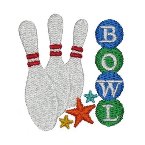 Image result for Bowling Patterns for Machine Embroidery