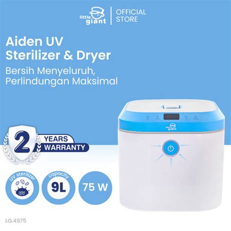 Promo Little Giant Aiden UV Sterilizer & Dryer | Baby UV Sterilizer ...