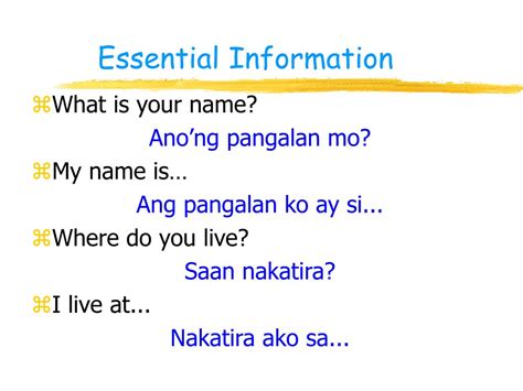 Image result for PowerPoint Tagalog