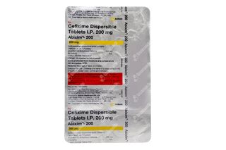 Abixim 200 Tablet – Bacterial Infection Treatment