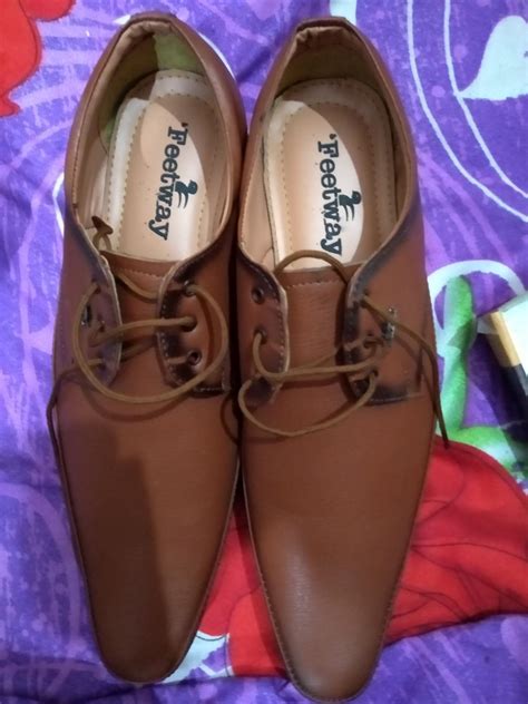 Buy Feetway Men's Synthetic Leather with Lace Formal Shoes Executive ...