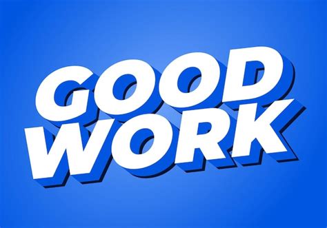 Good Work Text 的图像结果