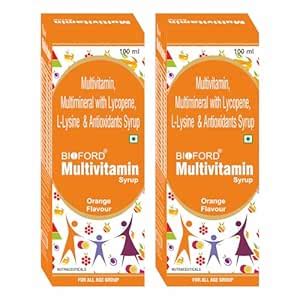 Bioford Multivitamin and Multimineral Syrup for Boost Energy, Stamina ...