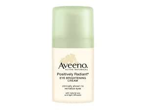 Aveeno Positively Radiant Eye Cream, .5-Ounce Bottles (Pack of 2 ...