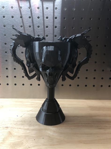 3D printed trophy from BB2 for local tournament : bloodbowl