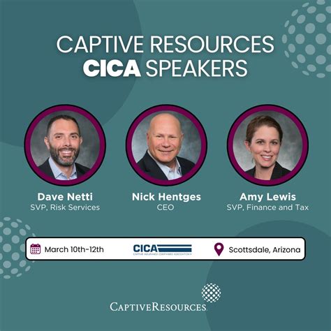 #cicaconf24 #cica #captiveinsurance #groupcaptives | Captive Resources, LLC