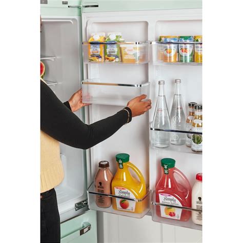 UNIQUE Classic Retro 17.7-cu ft Counter-depth Bottom-Freezer ...