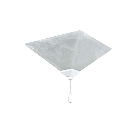 RP Lighting + Fans 12-in White LED Ceiling Fan Light Kit in the Ceiling ...