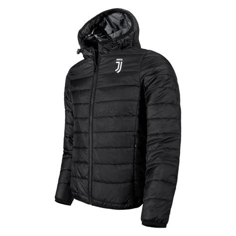 JUVENTUS BLACK ULTRALIGHT DOWN JACKET - KIDS