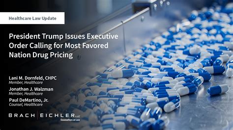 Trump Executive Order on MFN Drug Pricing | Healthcare Law Update