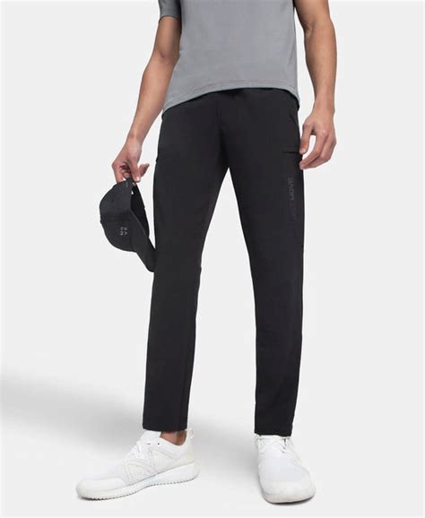 Buy Recycled Microfiber Elastane Stretch Cargo Trackpant with StayFresh ...