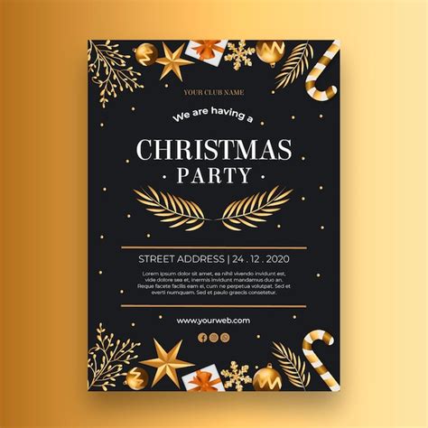 Christmas card concept | Free Vector