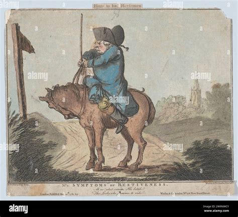 Hints to Bad Horsemen, No. 1: Symptoms of Restiveness 1970 by William ...