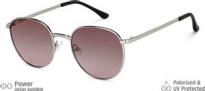 Buy VINCENT CHASE by Lenskart Round Sunglasses Brown For Men & Women ...