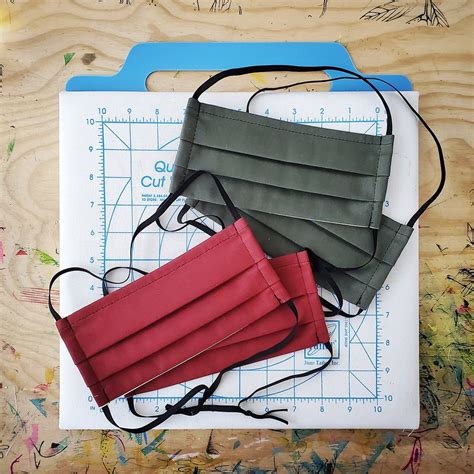 Image result for Pleated Face Mask Pattern Free