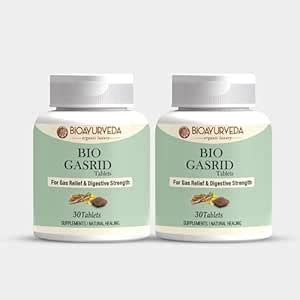 Buy BIOAYURVEDA Bio Gasrid For Gas Relief and Digestive Strength 30 ...