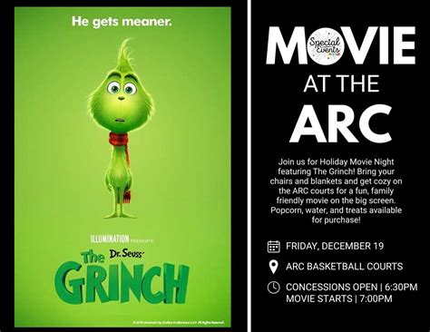 Movie at the ARC 🎄🎬💚, The Williston ARC, 19 December 2025 | AllEvents