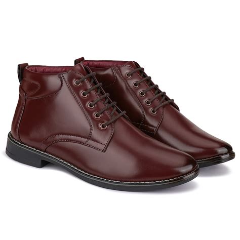 Buy Leather Boots for Men Online at Best Prices in India | Boot Shoes ...