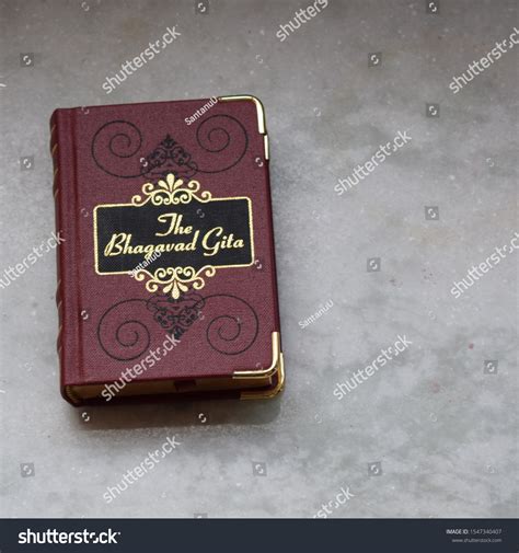 Hindu Religious Book Bhagavad Gita Stock Photo 1547340407 | Shutterstock