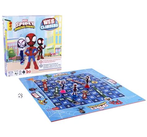 Buy Borad Marvel Spidey and His Amazing Friends Board Game, 3Y+, 2 to 6 ...