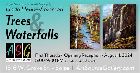 Trees and Waterfalls: The Art of Linda Heune-Solomon, 1516 W Grove St ...