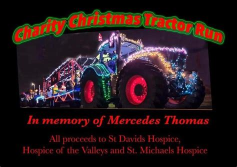 Charity Christmas Tractor Run in Memory of Mercedes Thomas, Colliers ...
