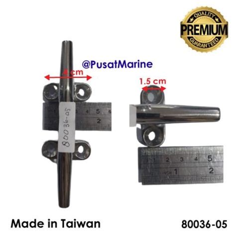 Pengikat Tali Kapal Cleat Stainless 80036 – Pusat Marine
