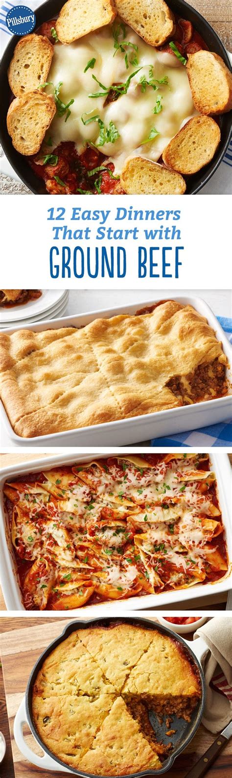 dinner with ground beef and noodles