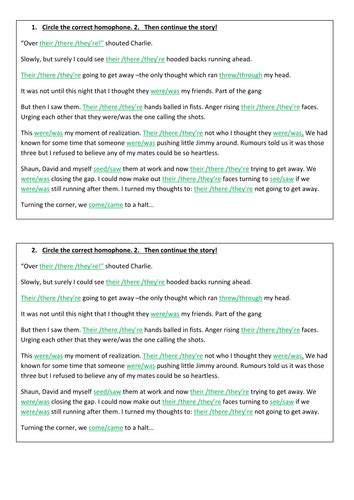 Image result for Homophone Tutorial