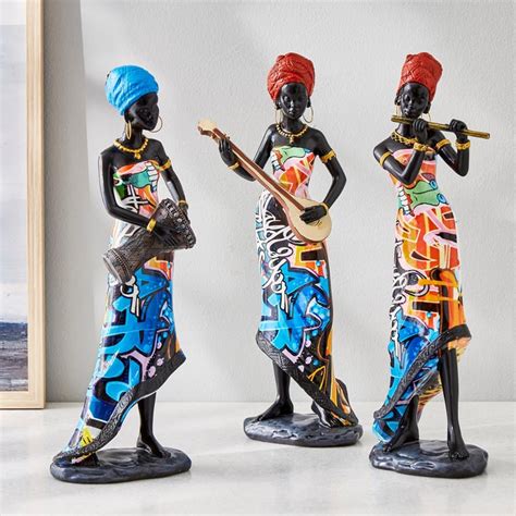Buy Corsica Kadence Polyresin African Kora Figurine from Corsica by ...