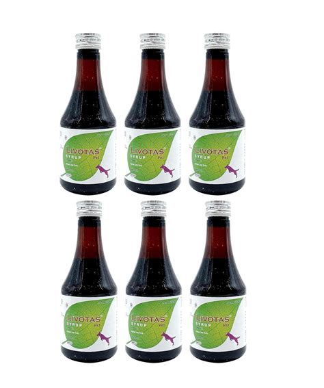 Buy BULLYPET Livotas Dog Herbal Liver Tonic Syrup Supplement (200 Ml ...