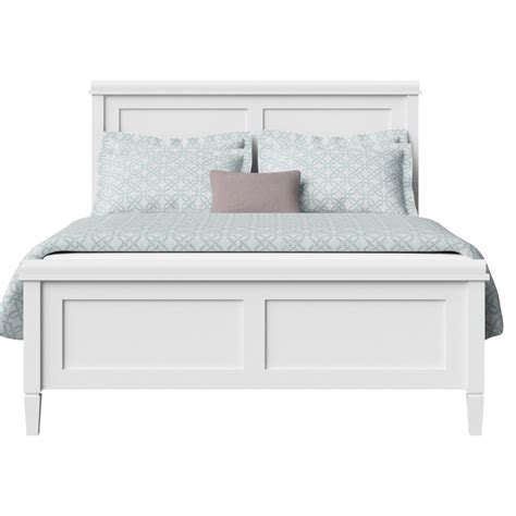 Nocturne White Queen (5'0") Wood Bed by The Bed Co. : Amazon.in: Home ...