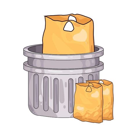 Plastic bag | Premium Vector