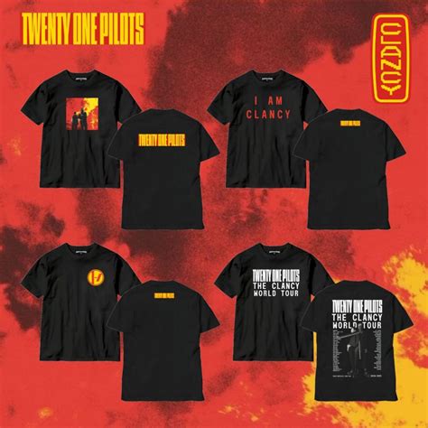 Twenty One Pilots Shirt I am Clancy T-Shirt | Amazedph | Shopee Philippines