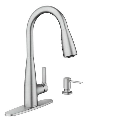 Buy Haelyn Single-Handle Pull-Down Sprayer Kitchen Faucet with Reflex ...