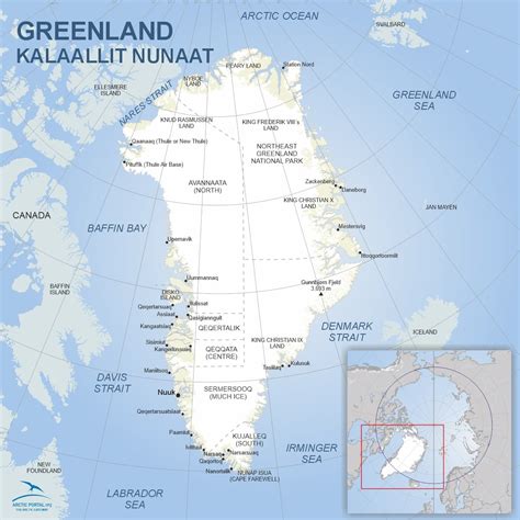 Maps: Arctic Countries and Islands - Arctic Portal