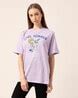 Buy Lavender Tshirts for Women by Lounge Dreams Online | Ajio.com