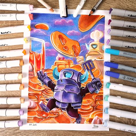 Mini Pekka's Dream Loading Screen drawing : r/ClashRoyale