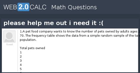 View question - please help me out i need it