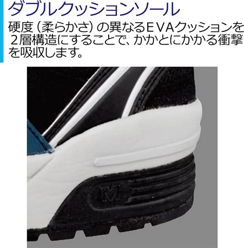 ミドリ安全(Midori Anzen) Midori Anzen W Cushion Sole Unisex Toe-Cap Sneakers ...