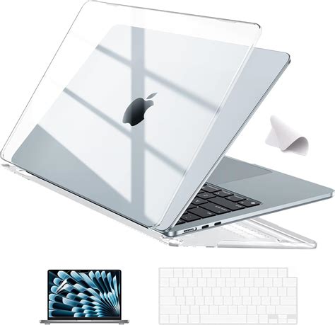 Amazon.com: EooCoo Case Compatible with MacBook Air 13 inch M4 2025 ...